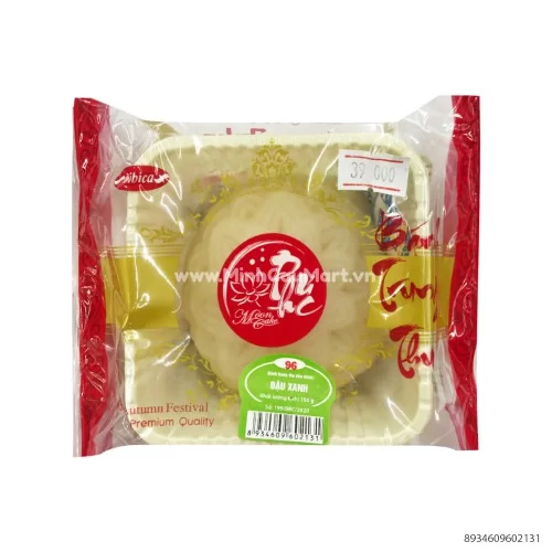 Bánh Dẻo Nhân Đậu Xanh Bibica 96 150g 